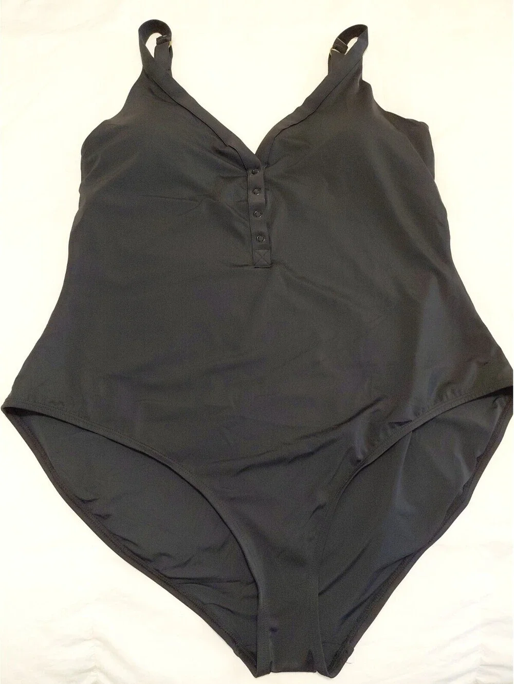 Andie 1 Piece Bathing Suit Black 2X NWOT #4 - Picture 1 of 8